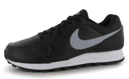 Buty - Nike MD Runner 2 Leather - czarne